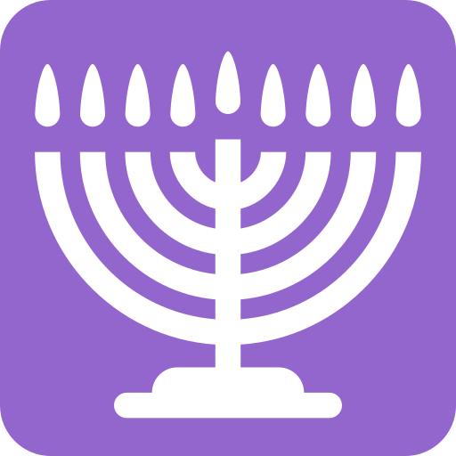 menorah as rendered by Twitter / X