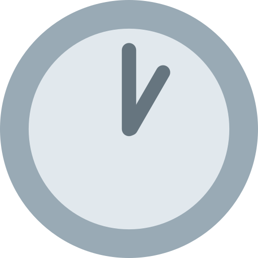 one o’clock as rendered by Twitter / X