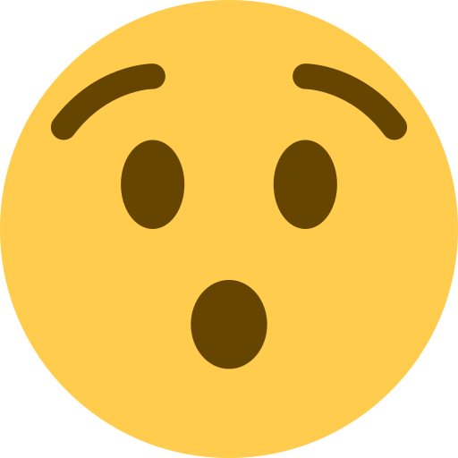Hushed Face as drawn by Twitter / X in 2026 01 09 Update