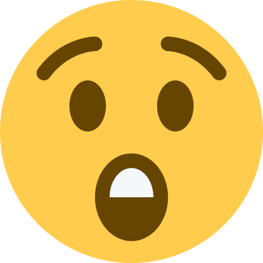 erstauntes Gesicht as rendered by Twitter / X