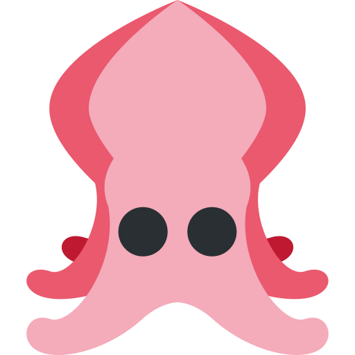 squid as rendered by Twitter / X
