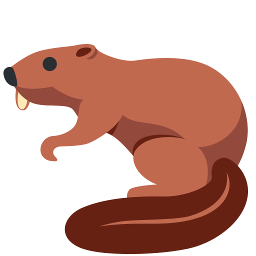 Beaver as drawn by Twitter / X in 2026 01 09 Update