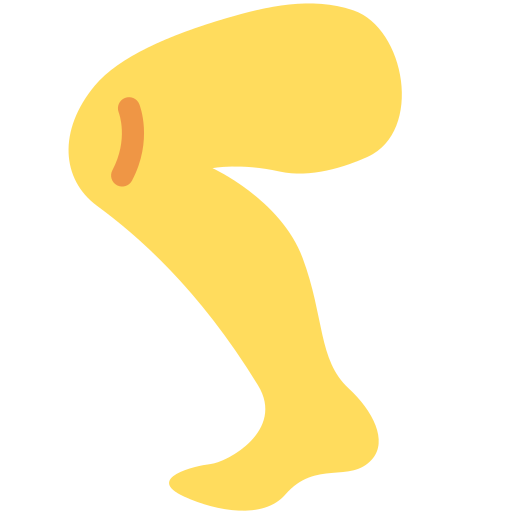 leg as rendered by Twitter / X