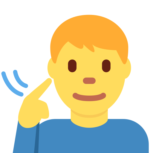 gehörloser Mann as rendered by Twitter / X