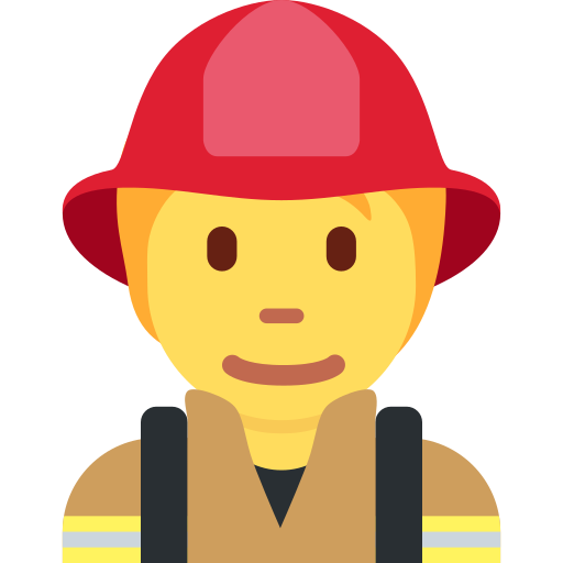 firefighter as rendered by Twitter / X