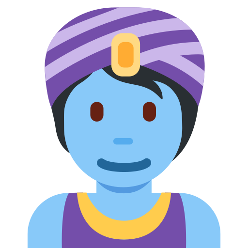 genie as rendered by Twitter / X