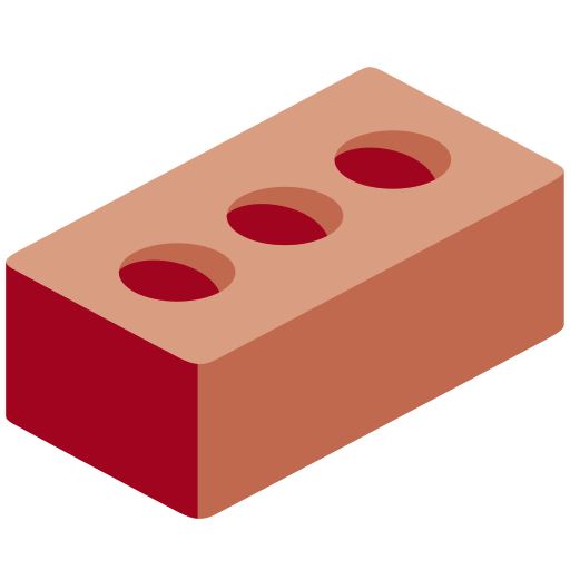brick as rendered by Twitter / X