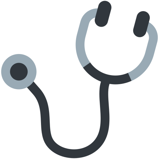 stethoscope as rendered by Twitter / X