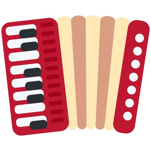 accordion as rendered by Twitter / X