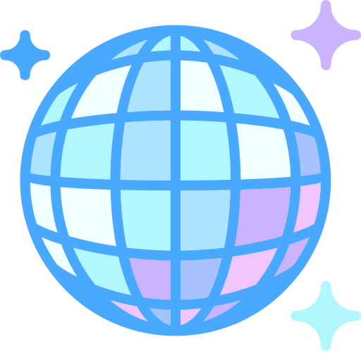 mirror ball as rendered by Twitter / X