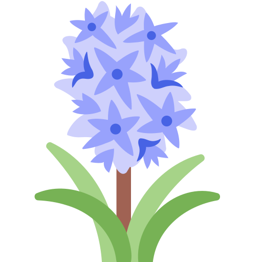 hyacinth as rendered by Twitter / X