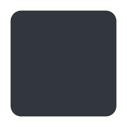 black medium square as rendered by Twitter / X