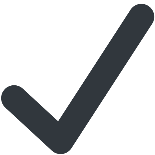 Check Mark as drawn by Twitter / X in 2026 01 09 Update