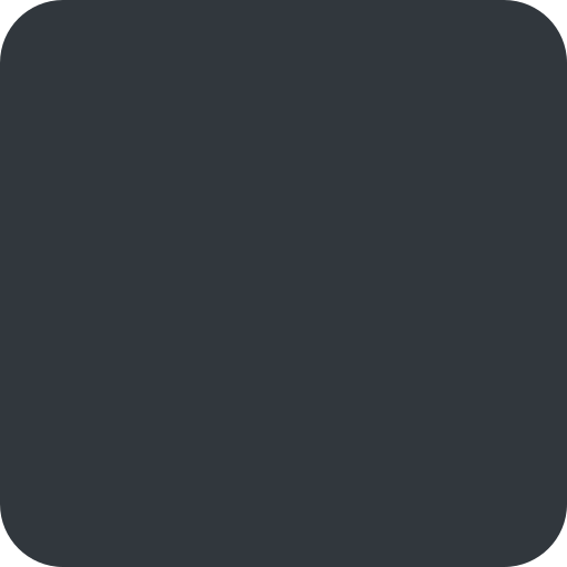 black large square as rendered by Twitter / X