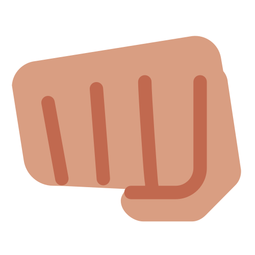 Oncoming Fist, the previous design