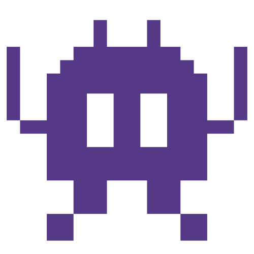 Alien Monster as drawn by Twitter / X in Twemoji 1.0