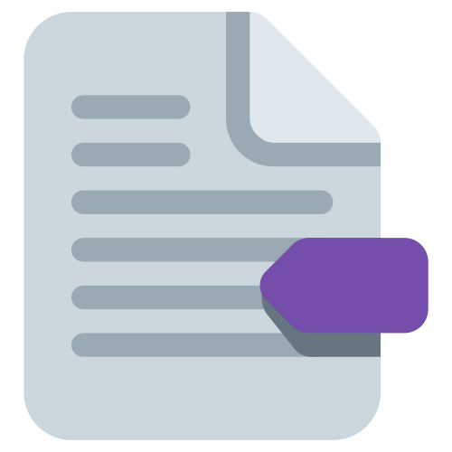 Bookmark Tabs as drawn by Twitter / X in Twemoji 1.0