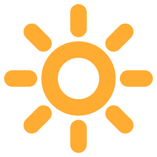 Bright Button as drawn by Twitter / X in Twemoji 1.0
