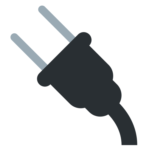 Electric Plug as drawn by Twitter / X in Twemoji 1.0