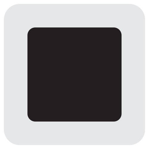 白枠四角 as drawn by Twitter / X in Twemoji 1.0