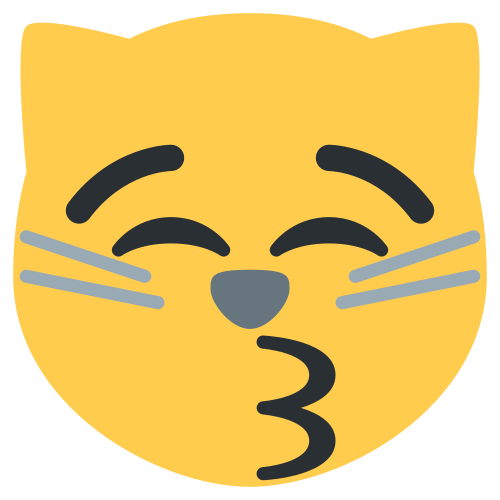 Kissing Cat, the previous design