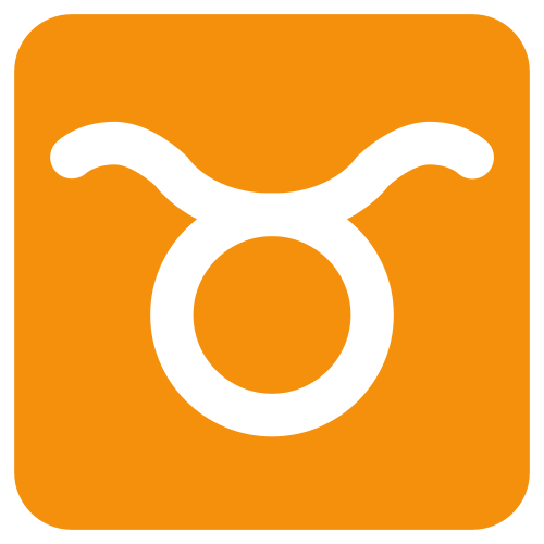 おうし座 as drawn by Twitter / X in Twemoji 1.0