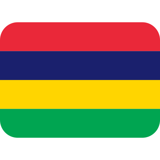 Flag: Mauritius as drawn by Twitter / X in Twemoji 11.3