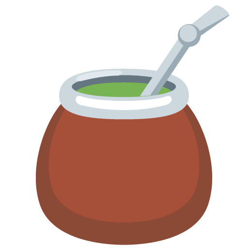 Mate as drawn by Twitter / X in Twemoji 12.0