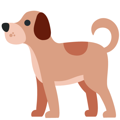 Cane as drawn by Twitter / X in Twemoji 13.0.2