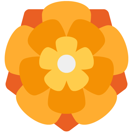 Rosette as drawn by Twitter / X in Twemoji 13.1