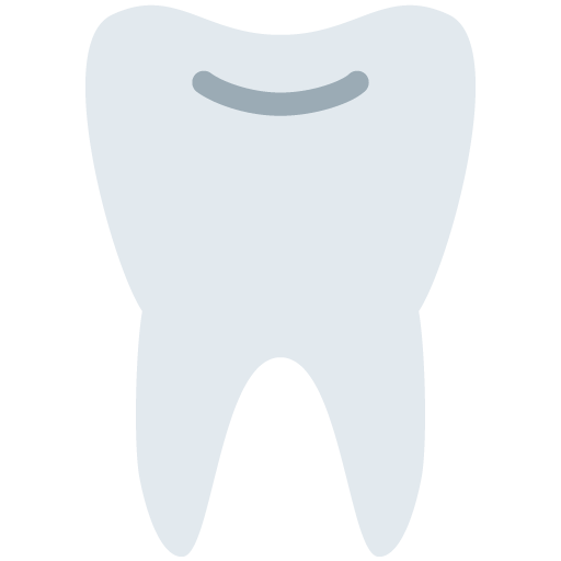 Dent as drawn by Twitter / X in Twemoji 13.1