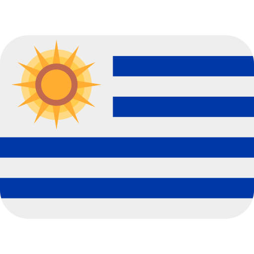 Flag: Uruguay, the design in this release