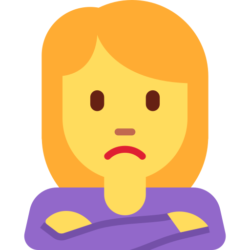 Woman Pouting, the design in this release