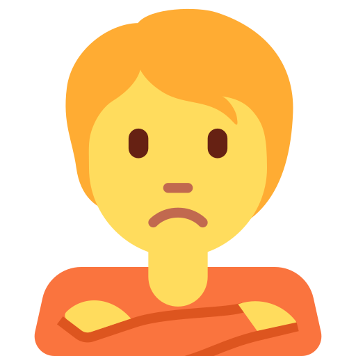 Person Pouting, the design in this release