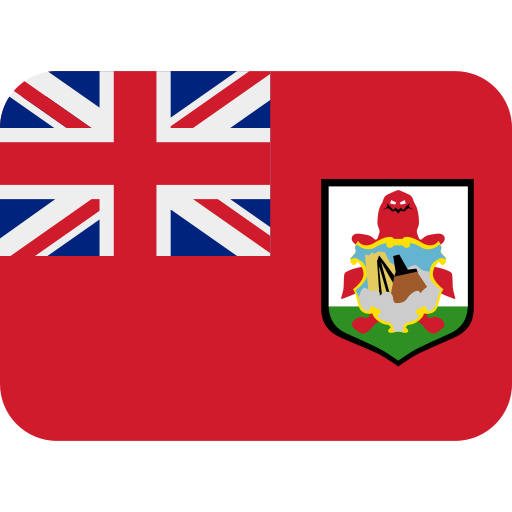 Flag: Bermuda as drawn by Twitter / X in Twemoji 15.0.3