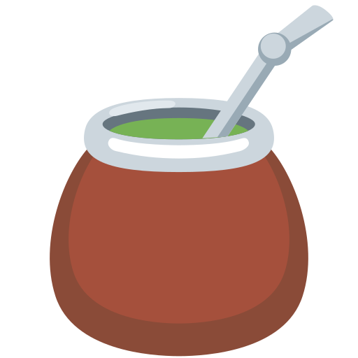 Mate as drawn by Twitter / X in Twemoji 15.0.3