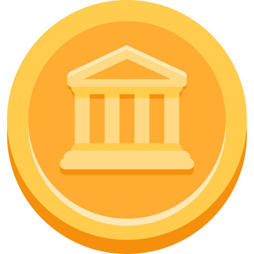 Coin as drawn by Twitter / X in Twemoji 15.0.3
