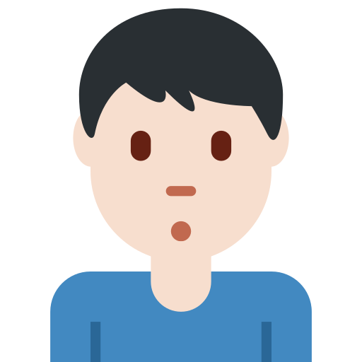 Man Pouting: Light Skin Tone, the previous design