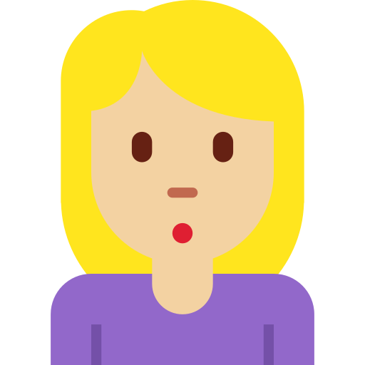 Woman Pouting: Medium-Light Skin Tone, the previous design