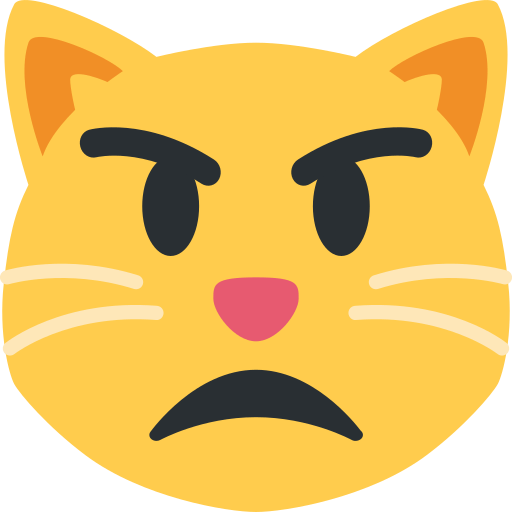 pouting cat — Twitter / X