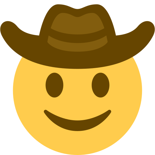 cowboy hat face — Twitter / X