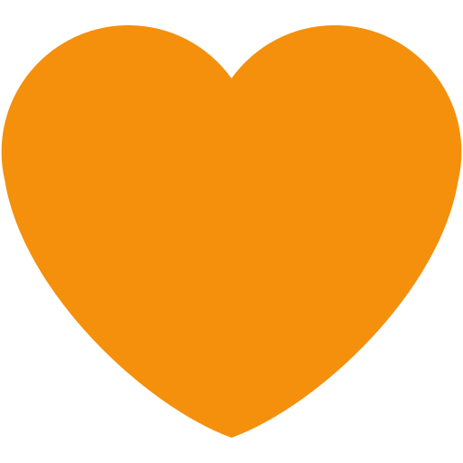 orange heart — Twitter / X