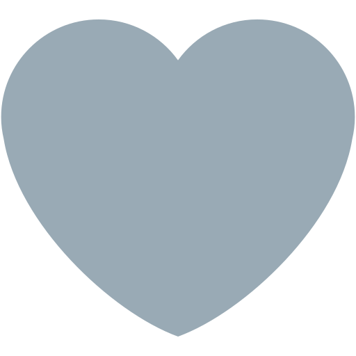 grey heart — Twitter / X