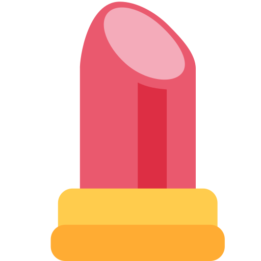 Lipstick as drawn by Twitter / X in Twemoji 2.0