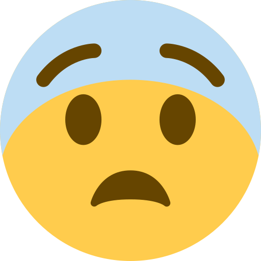 Fearful Face, the previous design