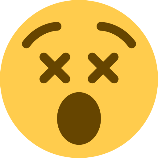Face with Crossed-Out Eyes, the previous design