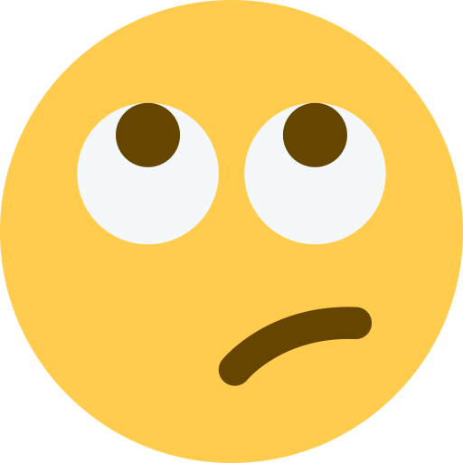 Face with Rolling Eyes, the previous design
