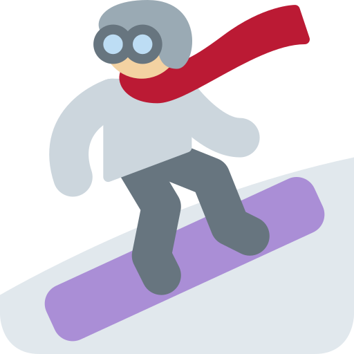 Snowboarder: Medium-Light Skin Tone, the previous design