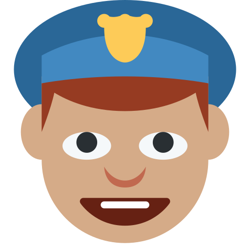 Police Officer: Medium Skin Tone, the previous design