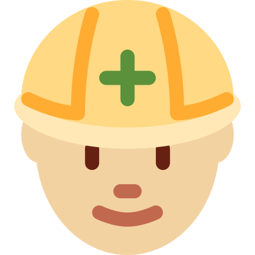 Construction Worker: Medium-Light Skin Tone, the previous design
